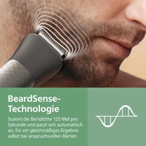 Trimmer multifunctional Philips Multigroom Series 7000 MG793115 16 accesorii lame autoascutite autonomie 120 min - Img 6