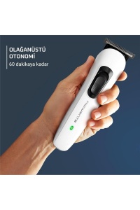 Trimmer multifunctional Rowenta Trim Style TN8934E0, 8-in-1, cu lame din otel inoxidabil - Img 6