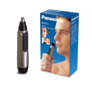 Trimmer Panasonic ER-412 Nas si Urechi Design Ergonomic Lame din Otel Inoxidabil