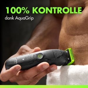Trimmer pentru corp si zona intima GilletteLabs i5, tehnologie SkinFirst, negruverde - Img 7