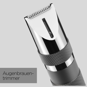 Trimmer pentru nas, urechi si sprancene BaByliss Super-X E116E, metal, 3-in-1, baterii - Img 7