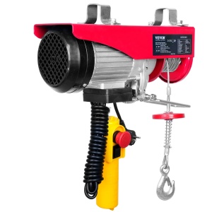 Troliu electric VEVOR 1150W 600kg cu telecomanda cablu 12m viteza 10mmin - Img 9