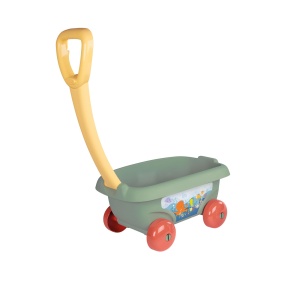 Trolley pentru nisip Smoby Life cu eimer si accesorii, 42 materiale reciclate - Img 3