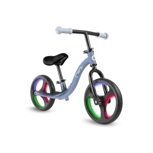 Trotineta pentru copii MoMi ISOKA, 2-5 ani, 3,5 kg, cu roti TPR si LED