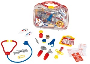 Trusa medicala Theo Klein 4322 - Doktorkoffer 1 cu accesorii complete