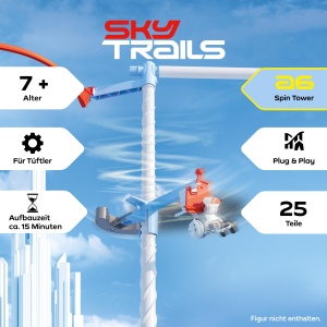 Turn de Spin PLAYMOBIL Sky Trails 72235, 50 cm, pentru copii de la 7 ani - Img 2