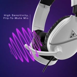 Turtle Beach Recon 70 Consola Alba Playstation Casti Universale pentru Jocuri pentru PS5 PS4 Xbox Series XS Xbox One Nintendo Switch PC si Mobil - Img 3