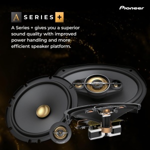 Tweeter Pioneer (450 W max. fiecare, 100 W sinusoidal), sunet puternic, eficienta ridicata, decupaj incastrat de 38 mm, set de 2 difuzoare, cu adaptor pentru instalare inclinata - Img 2