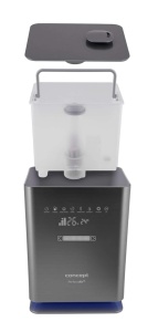 Umidificator Concept ZV2021, 4.6L, 350mlh, cu Aromadiffuzor si UVC, Gri - Img 6