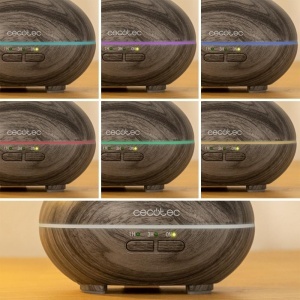 Umidificator si Difuzor Aromaterapie Cecotec Pure Aroma 150 Yin Grey 150 ml LED 7 culori Timer 3 ore - Img 7