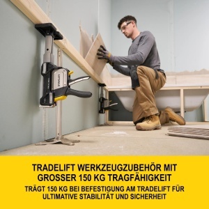 Unealta de ridicat Stanley TradeLift Plus, capacitate 150 kg, inaltime reglabila 295-685 mm - Img 2