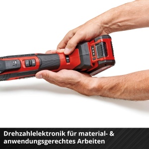 Unealta multifunctionala profesionala fara fir Einhell TP-MG 18 Li BL-Solo Power X-Change (18 V, 3 functii, suport magnetic pentru scule, inclusiv accesorii, fara baterie) - Img 9