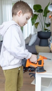Unelte de constructie Smoby BlackDecker eVo 3-in-1 pentru copii, 3 ani - Img 2