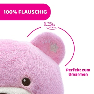Ursulet de plus Chicco First Dreams, proiectie cu lumini si melodii, roz - Img 6