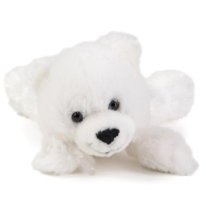 Ursulet de Plus cu Magnet Knut Knuddel - Schaffer 3483 - 12 cm - Alb - Img 2
