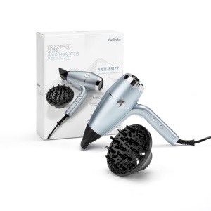 Uscator de par BaByliss Hydro Fusion D773DE, 2100W, Ioni, Albastru - Img 8