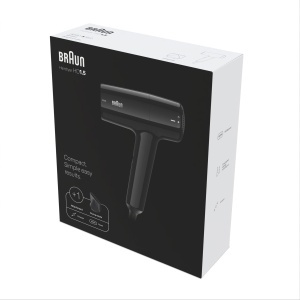 Uscator de par Braun HD1.5, 1800W, compact, negru - Img 6