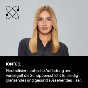 Uscator de par Braun HD2.21, 2200 W, IONTEC, alb, cu difuzor si duza de styling - Img 4