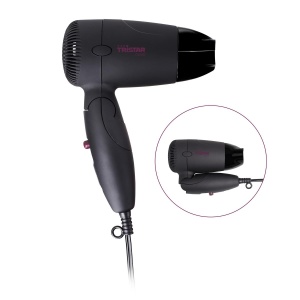 Uscator de par compact Tristar HD-2359, 1200W, maner pliabil, protectie supraincalzire - Img 2
