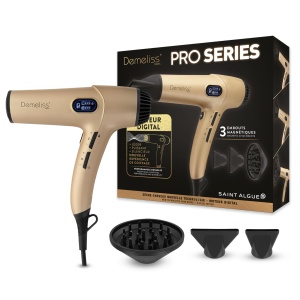 Uscator de par Demeliss Saint Alge Pro Series, 1800W, usor si silentios