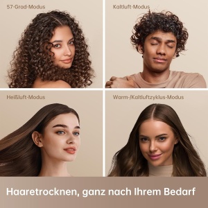 Uscator de par Dreame Hair Glory, 110.000 rotatiimin, 70ms, alb - Img 8