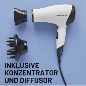 Uscator de par REMINGTON D3015 Power Volume 2000, 2000W, cu difuzor - Img 4