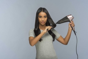 Uscator de par Remington Ion [Curls & Waves & Straight] Curl-Straight (2200W, incl. 3 accesorii de styling: duza de styling si difuzor conic si cu bucle, perie rotunda de 45 mm si cleme, 3 setari de incalzire si 2 suflante)D5707 - Img 7