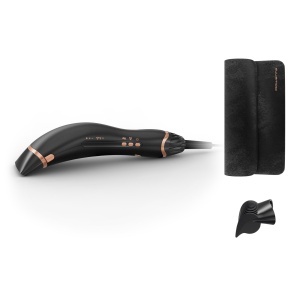 Uscator de par Rowenta Ultimate Experience CF8C20E0, 170 kmh, design ergonomic, negru-cupru