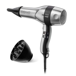 Uscator de par Valera Swiss Silent Jet 8700, 2400 W, usor, silentios, gri-negru