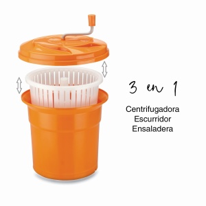 Uscator de salata 25L Lacor 61425, fabricat in Europa, garantie inclusa - Img 3