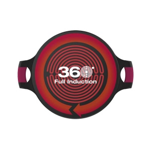 Vas de gatit Taurus Best Moments, 20 cm, aluminiu, antiaderent, negru - Img 4
