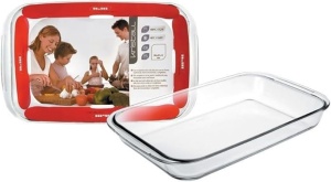 Vas rectangular cu capac 2,20 L - Img 2