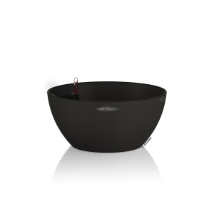 Vaza de Plante Lechuza CUBETO 40 cm, Graphitschwarz, cu Sistem de Udat