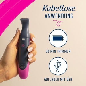 Veet Expert Intimate All-In-One Trimmer - Trimmer facial si intim 100 rezistent la apa - Img 8