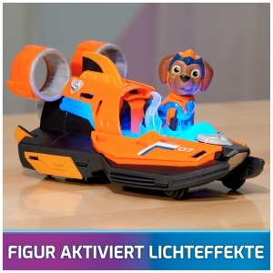 Vehicul de Salvare Spin Master PAW Patrol Zuma cu Efecte de Lumina si Sunet - Img 3