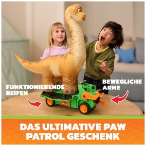 Vehicul de transport PAW PATROL Rocky cu Dino 60 cm, 2-in-1, pentru copii de la 3 ani - Img 6