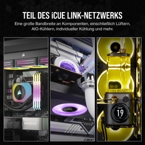 Ventilator CORSAIR RX120 RGB 120mm PWM, 2100 RPM, Negru - Img 8