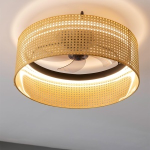 Ventilator cu lumina Cecotec LampAero 600, 20 W, bej, cu telecomanda - Img 6