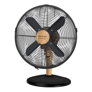 Ventilator de birou Cecotec EnergySilence 600 WoodDesk 40W Design Lemn 3 Viteze