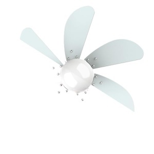 Ventilator de tavan Cecotec EnergySilence 3600 Vision Sky, 50 W, 92 cm, AlbAlbastru - Img 2