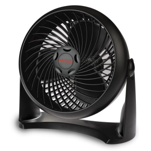 Ventilator Honeywell TurboForce Turbo (racire cu zgomot redus, inclinare reglabila pana la 90deg, 3 setari de viteza, montare pe perete, ventilator de birou) HT900E, negru - Img 1