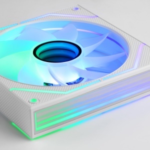 Ventilator PC Mars Gaming MF-3DPROX2R, 2x 120mm, ARGB, Alb - Img 6