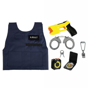 Vesta S.W.A.T. Theo Klein cu accesorii pentru jocuri de rol, ajustabila