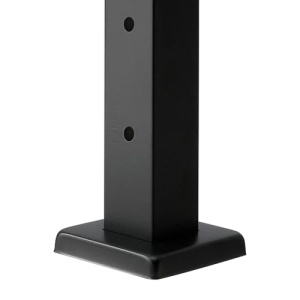 Vevor Set 4 Stalpi Balustrada SUS304 Negru 1067 mm Gauri Orizontale - Img 12