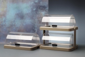 Vitrina Buffet HENDI UNIQ, ABS, Tablett 400x300mm, Bej - Img 7