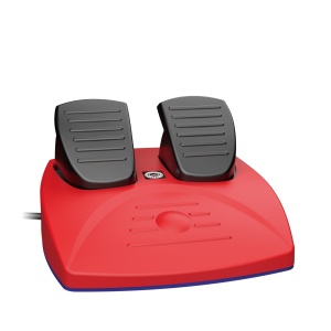 Volan de curse HORI Mario Kart Pro Mini pentru Nintendo Switch 2, cu pedale, 22cm, cablat - Img 3