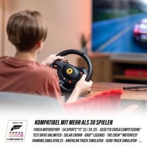 Volan de curse Thrustmaster T98 Ferrari 296 GTS cu pedalier pentru PC - Img 8