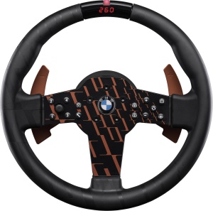 Volan Fanatec CSL BMW Licentiat Oficial Grip Gumat LED RevStripe PCPS5PS4