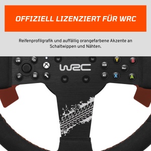 Volan Fanatec CSL Elite WRC 300 mm Alcantara LED RevStripe Compatibil Xbox si PC - Img 3