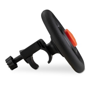 Volan interactiv pentru carucior Hauck compatibil universal cu claxon si montare usoara Negru - Img 7